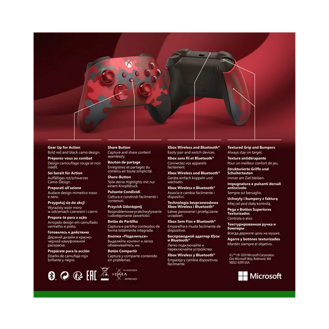 Xbox Series Wireless Controller Daystrike Camo Special Edition Xbox Series Wireless Controller Daystrike Camo Special Edition